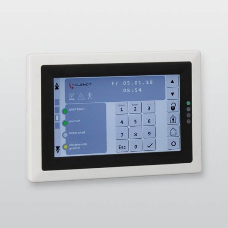 Upravljalni element na dotik BT 800 aP prometno bela/črna