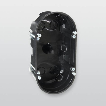 Kleinspannungs-Doppel-Gerätedose MZ2 HW