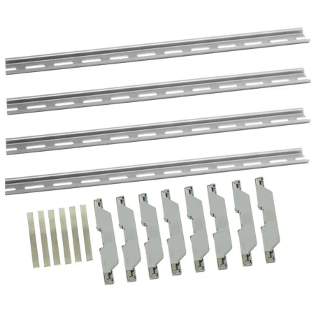 Tragschienenset für Anschlussterminals steckplätze