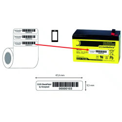 CLSS CheckPoint Barcode Labels Qty 1000