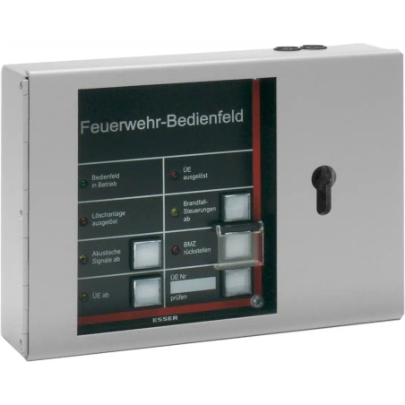 Feuerwehrbedienfeld Standard nach DIN 14661