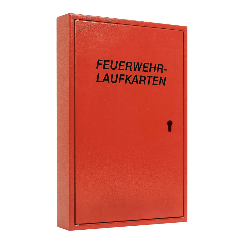 Laufkartengehäuse für Erweiterung DIN-A3 rot RAL 3000