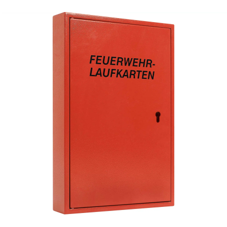 Laufkartengehäuse für Erweiterung DIN-A3 rot RAL 3000