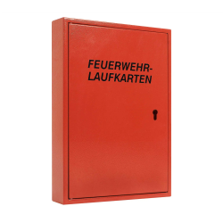 Laufkartengehäuse für Erweiterung DIN-A4 rot RAL 3000