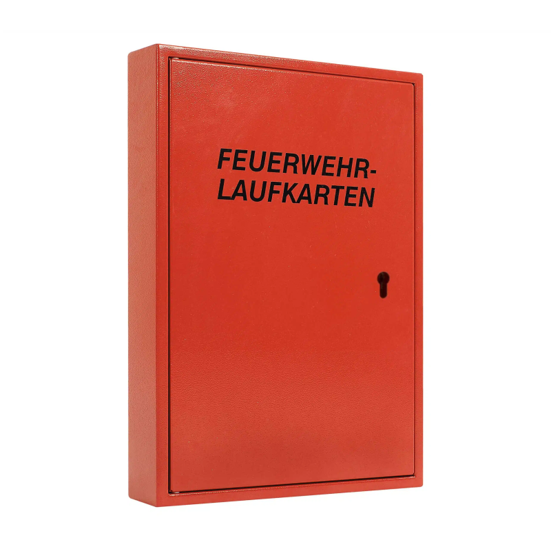 Laufkartengehäuse für Erweiterung DIN-A4 rot RAL 3000