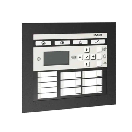 Gefahrenmeldetableau 4000 uP für FlexES & IQ8Control