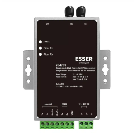 Singlemode LWL Konverter ST für essernet®