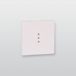 Pokrovna kapa GAK3-E2 z optičnim vlaknom bela