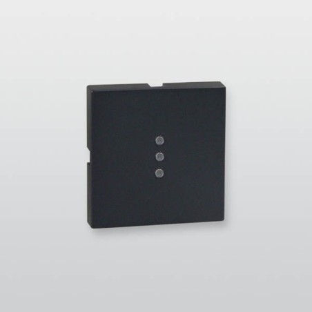 Pokrovna kapa GAK3-E2 z optičnim vlaknom antracit