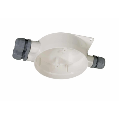 IP43 Feuchtraum-Sockeladapter aP für IQ8Quad Meldersockel