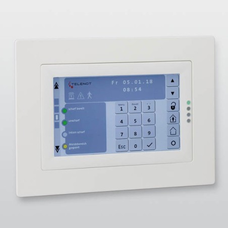 Upravljalni element na dotik BT 801 uP prometno bela/bela