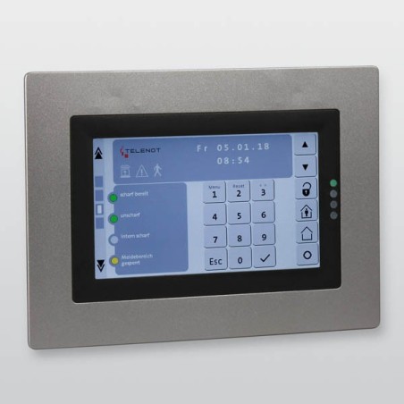 Upravljalni element na dotik BT 801 uP Aluminij siva