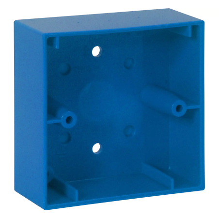 Montagegehäuse aP für kleine Handmelder blau, ähnlich RAL 5015