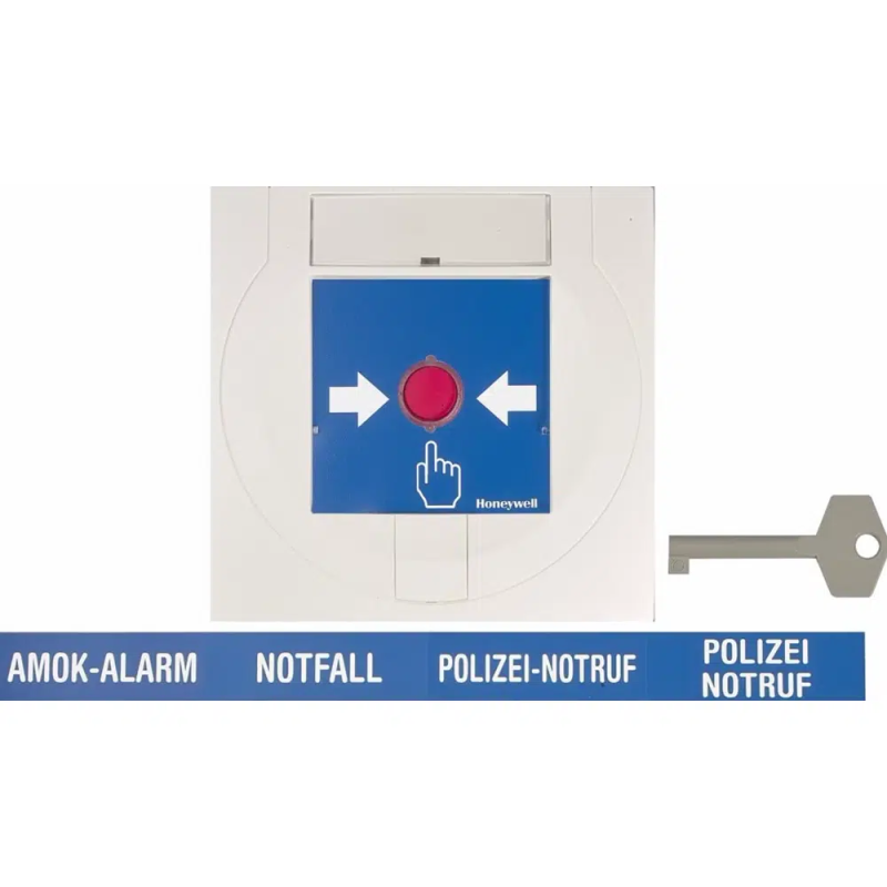 Gehäuse D Melder groß Farbe perlweiß ähnlich RAL 1013 inkl. Zubehör