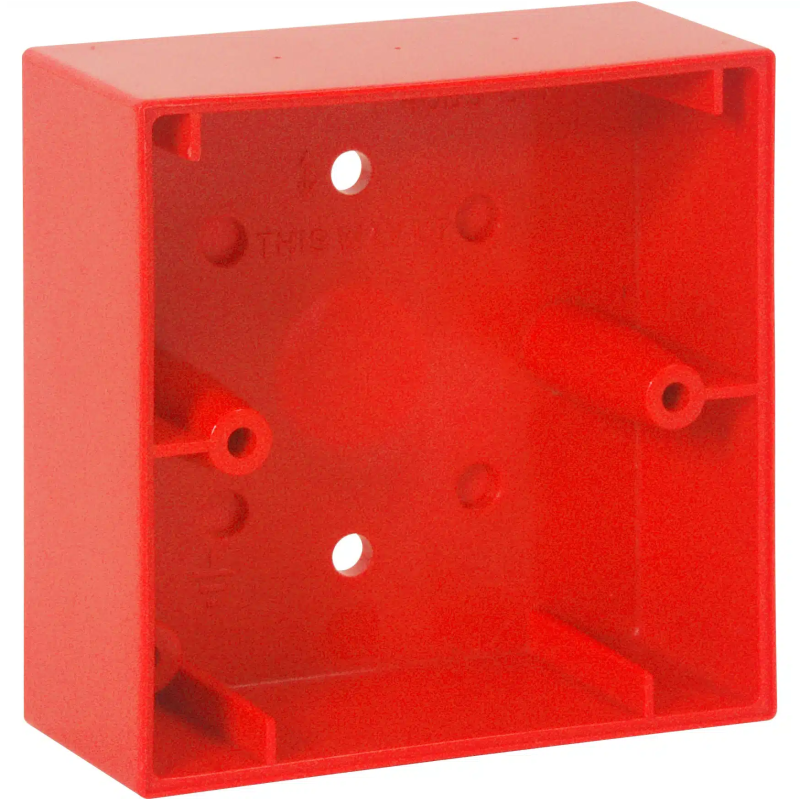 Montagegehäuse aP für kleine Handmelder rot, ähnlich RAL 3020