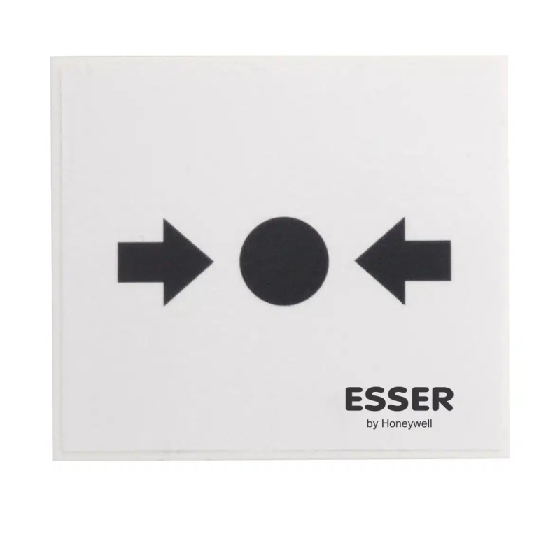 Ersatzglasscheibe kleiner Handmelder EN54, Esser, VPE=10 Stück