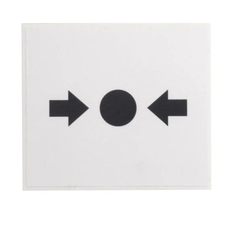 Ersatzglasscheibe kleiner Handmelder EN54, neutral, VPE=10 Stück