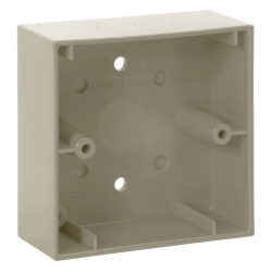 Montagegehäuse aP für kleine Handmelder grau, ähnlich RAL 7035