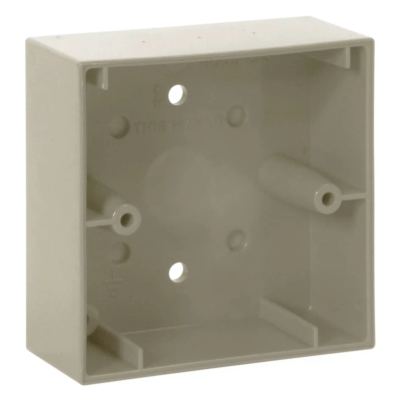 Montagegehäuse aP für kleine Handmelder grau, ähnlich RAL 7035