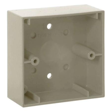 Montagegehäuse aP für kleine Handmelder grau, ähnlich RAL 7035