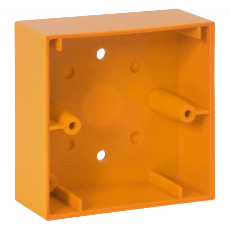 Montagegehäuse aP für kleine Handmelder orange, ähnlich RAL 2011