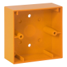 Montagegehäuse aP für kleine Handmelder orange, ähnlich RAL 2011