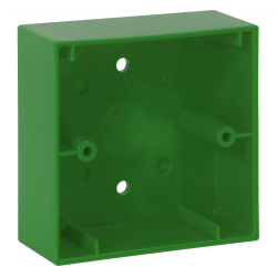 Montagegehäuse aP für kleine Handmelder grün, ähnlich RAL 6002