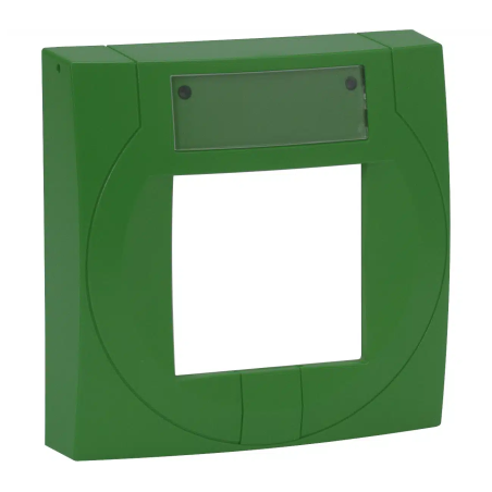 Handmelder kleines Gehäuse grün, ähnlich RAL 6002