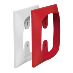 IQ8Wireless Montagerahmen f. IQ8Alarm, rot und weiß