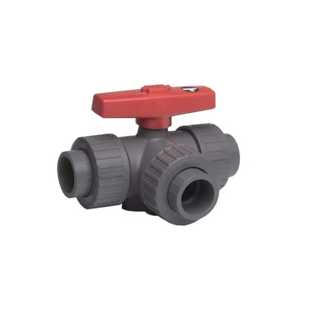 Drei-Wege Kugelhahn ABS für Ansaugrauchmelder