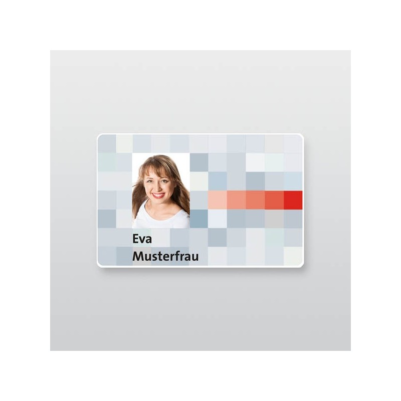 Personalisierter Thermotransferdruck 4-farbig für HF-Kartentransponder HF-KT 50