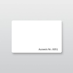 Termotransferni črni tisk za HF-Kartični transponder HF-KT 50