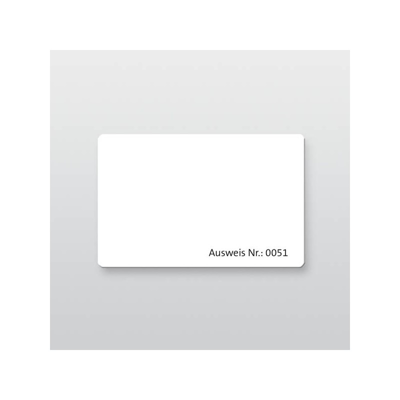 Thermotransferdruck Schwarz für HF-Kartentransponder HF-KT 50