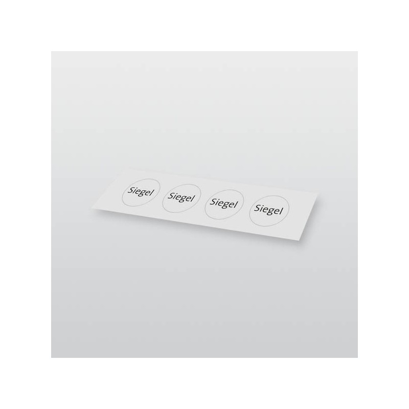 Plombirna nalepka SA-2 Prometno bela