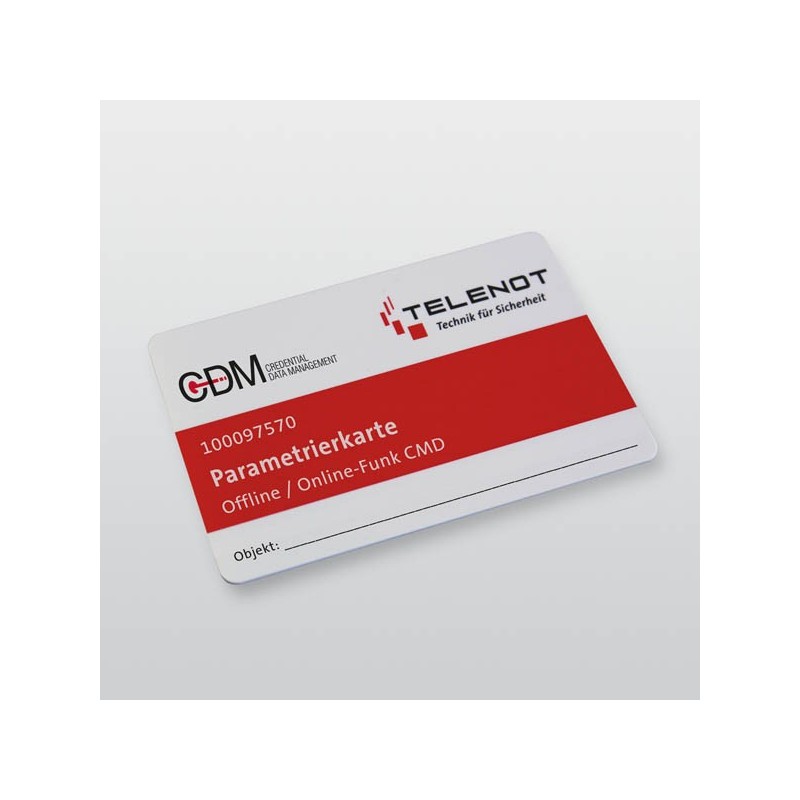 Parametrierkarte SZA CDM