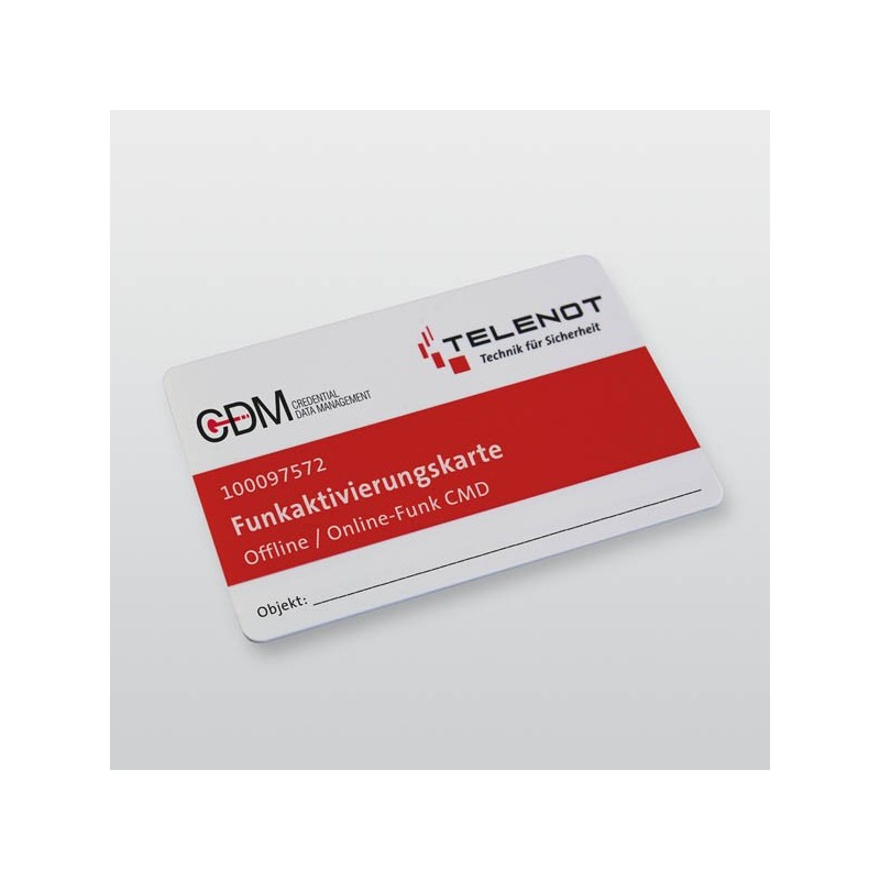 Funkaktivierungskarte SZA CDM