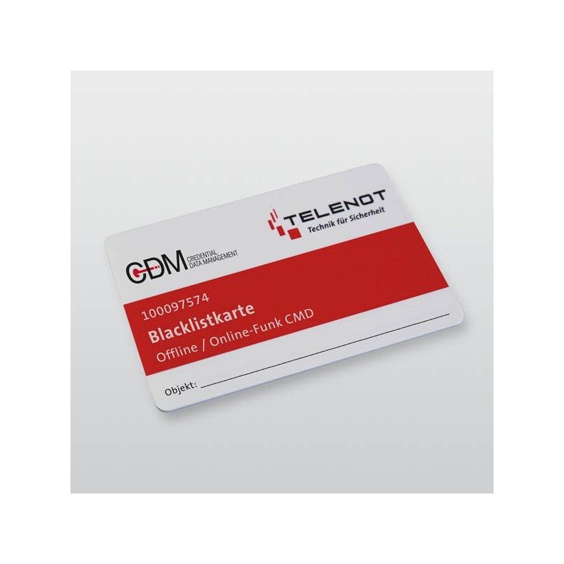 Blacklistkarte SZA CDM