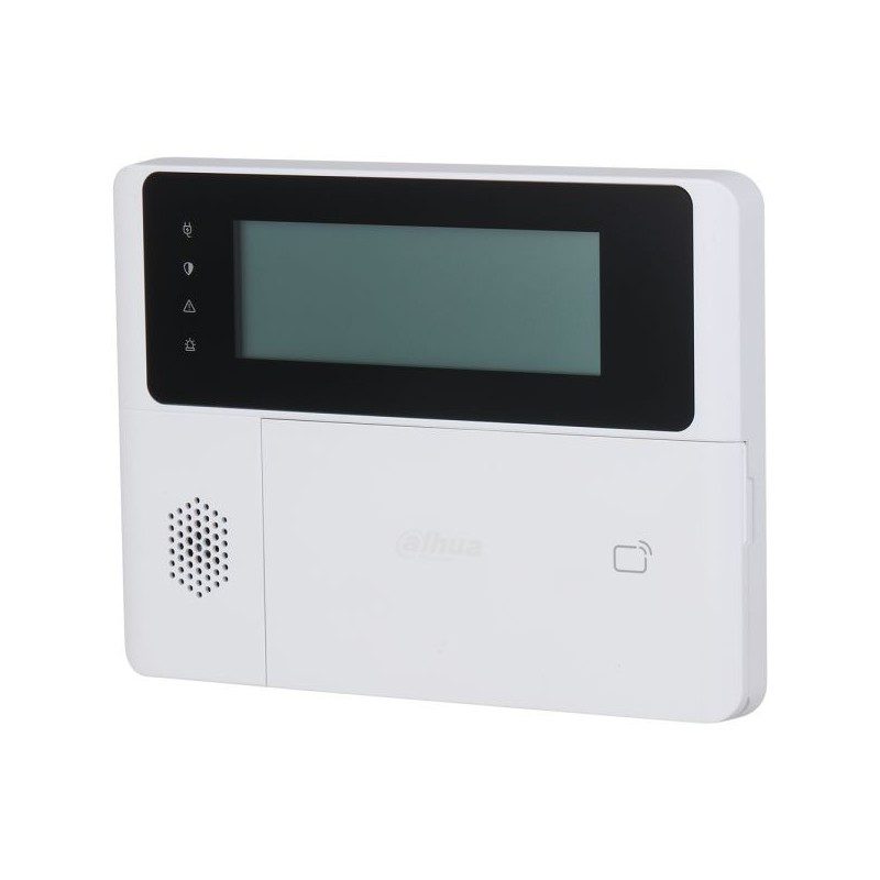 Funk-Bedienteil, LCD-Display, Tastatur, Summer, MIFARE-Leser, weiß