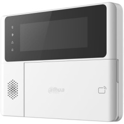 Funk-Bedienteil, LCD-Display, Tastatur, Summer, MIFARE-Leser, weiß