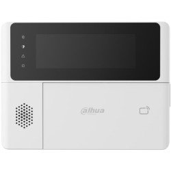 Funk-Bedienteil, LCD-Display, Tastatur, Summer, MIFARE-Leser, weiß