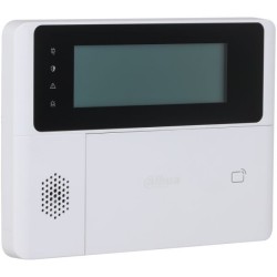 Funk-Bedienteil, LCD-Display, Tastatur, Summer, MIFARE-Leser, weiß