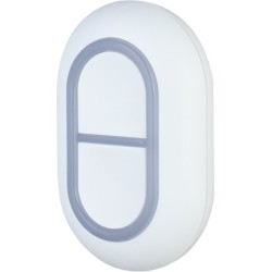 Funk-Paniktaster, IP54, tragbar, weiß