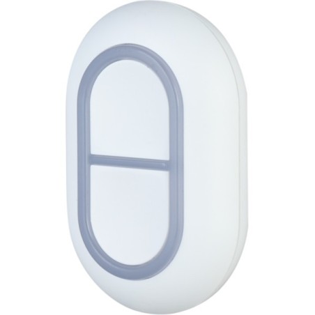 Funk-Paniktaster, IP54, tragbar, weiß