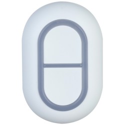 Funk-Paniktaster, IP54, tragbar, weiß