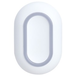 Funk-Paniktaster, IP54, Grad 2, mit Lanyard, weiß