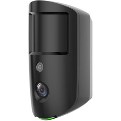 Funk-PIR-Bewegungsmelder mit Kamera, 12m/86°, IR 12m, Grad 2, Haustierimmun, schwarz