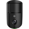 Funk-PIR-Bewegungsmelder mit Kamera, 12m/86°, IR 12m, Grad 2, Haustierimmun, schwarz