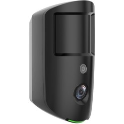 Funk-PIR-Bewegungsmelder mit Kamera, 12m/86°, IR 12m, Grad 2, Haustierimmun, schwarz
