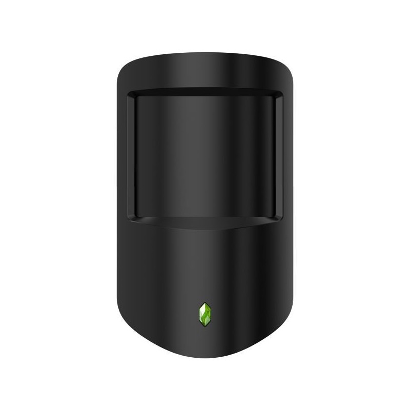 Funk-Dual-MW/PIR-Bewegungsmelder, 12m/90°, Grad 2, Haustierimmun, schwarz