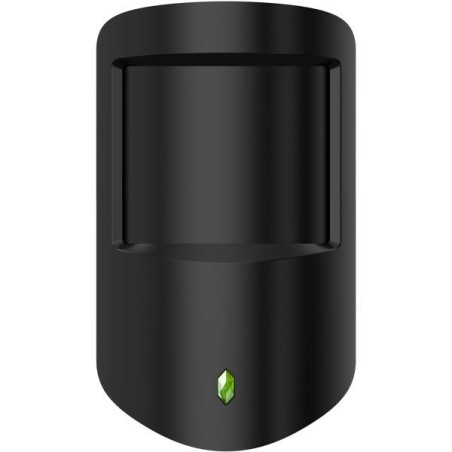 Funk-Dual-MW/PIR-Bewegungsmelder, 12m/90°, Grad 2, Haustierimmun, schwarz